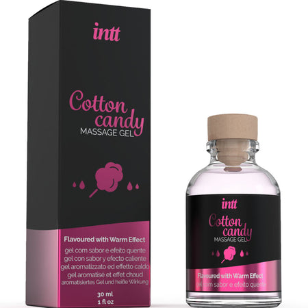 GEL DE MASSAGE SAVEUR COTTON BARBE À PAPA ET EFFET CHAUFFANT