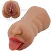 SARAH DOUBLE MASTURBATEUR BOUCHE & VAGIN