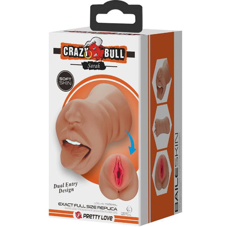 SARAH DOUBLE MASTURBATEUR BOUCHE & VAGIN